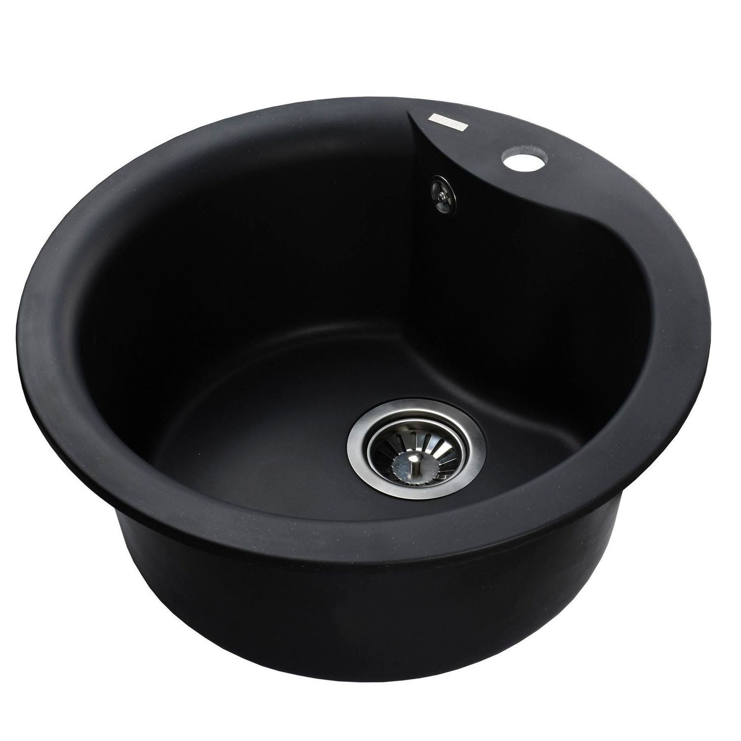 Гранітна мийка Globus Lux ORTA чорний 485