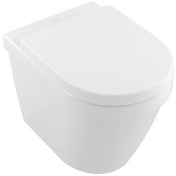 Унітаз Villeroy&Boch ARCHITECTURA 37*54см, підлоговий, горизонтальний випуск, білий альпін