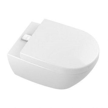 Унітаз Villeroy&Boch SUBWAY 20 ViFresh 37*56см, DirectFlush, підвісний, горизонтальний випуск, кольору білий