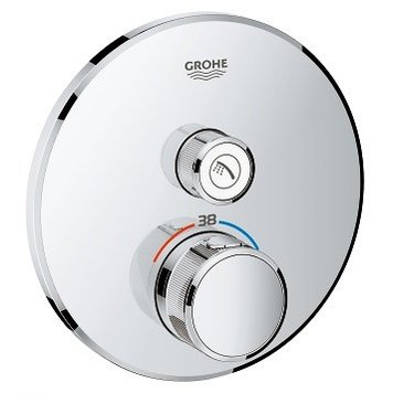 Змішувач для душу, Grohe SmartControl зовнішня частина, на 1 вихід, хром