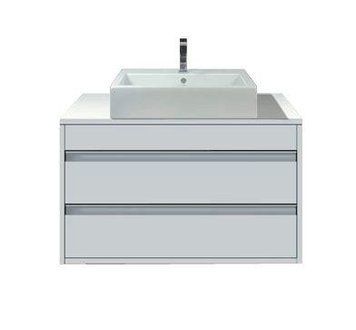 Тумба під умивальник Duravit KETHO 800*455, 2 шухляди, біла