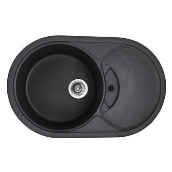 Мойка кухонная HAIBA HB8310-G228 GRAY 780x500x220 (HB0976)