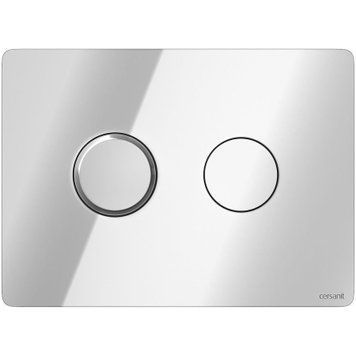 Кнопка змиву Cersanit ACCENTO CIRCLE PNEUMATIC глянцева хром