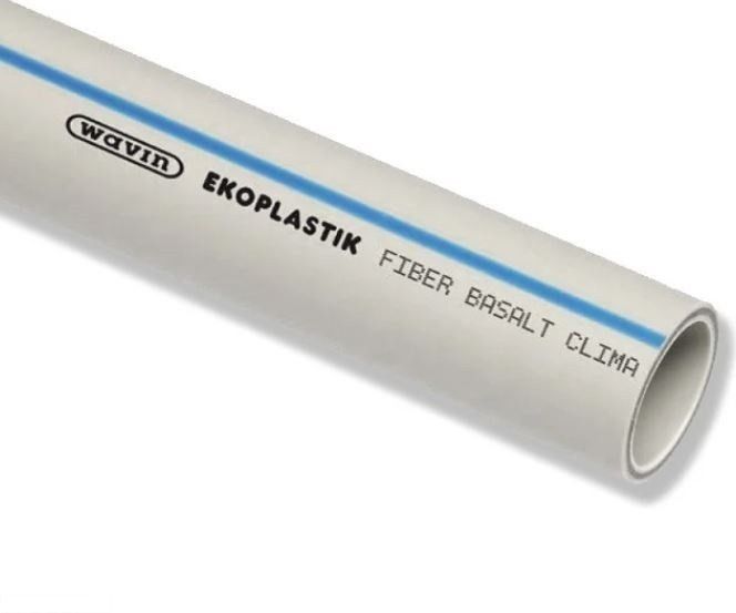 Труба Ekoplastik Fiber Basalt Clima 50 поліпропілен