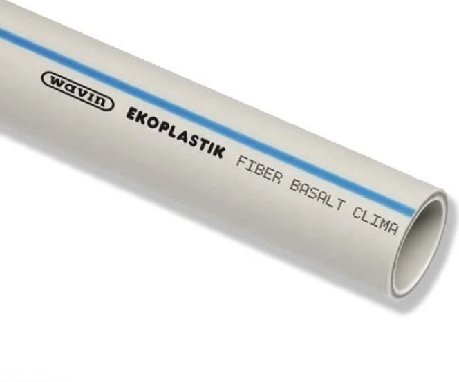 Труба Ekoplastik Fiber Basalt Clima 50 полипропилен