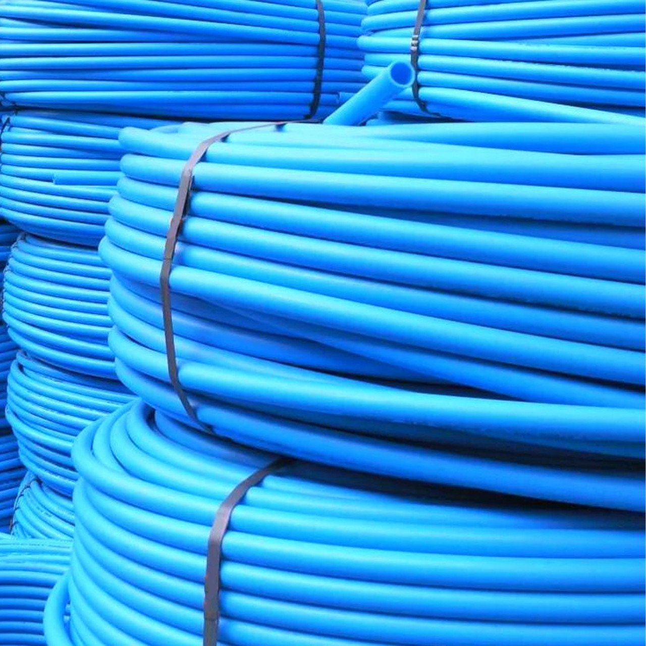 Труба ПЭ EKO-MT для водопровода (синяя) ф 32x30 мм PN 10 (Польша)