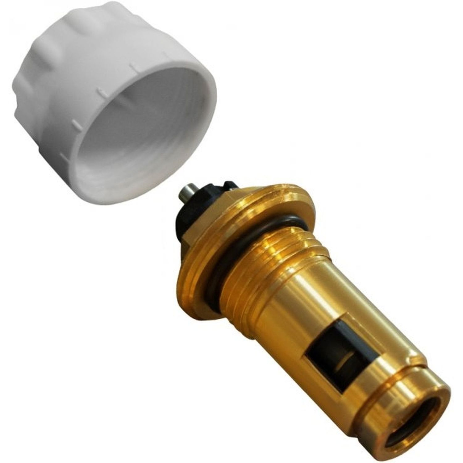 Клапан OUTER под термоголовку М30x1,5 панельного радиатора PROFESSIONAL NV-QP 5200 1/2″ (на трубу)