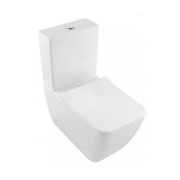 Унитаз Villeroy&Boch SUBWAY 2.0 37*70см, напольный, с открытым смывным краем, гориз. выпуск, белый альпин