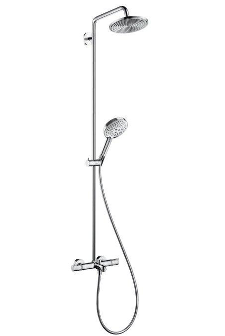 Душова система для ванни з термостатом Hansgrohe Raindance Select S 240 Showerpipe.