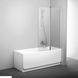 Шторки для ванни Ravak CVS2-100L Біла (Transparent) - 1