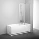 Шторки для ванни Ravak CVS2-100L Біла (Transparent) - 3