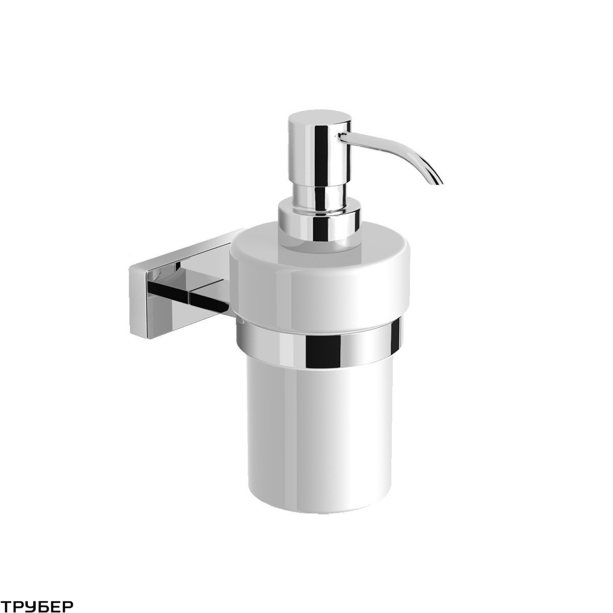 Дозатор жидкого мыла, Langberger 2110921A UNIQUE керамика+хром