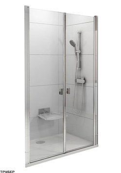 Душові двері Ravak CSDL2-120 Bright alu (Transparent)