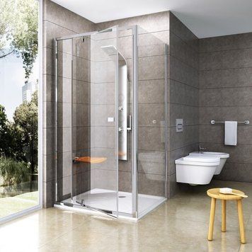 Душова нерухома стінка Ravak PPS-100 bright alu (Transparent) 90GA0C00Z1