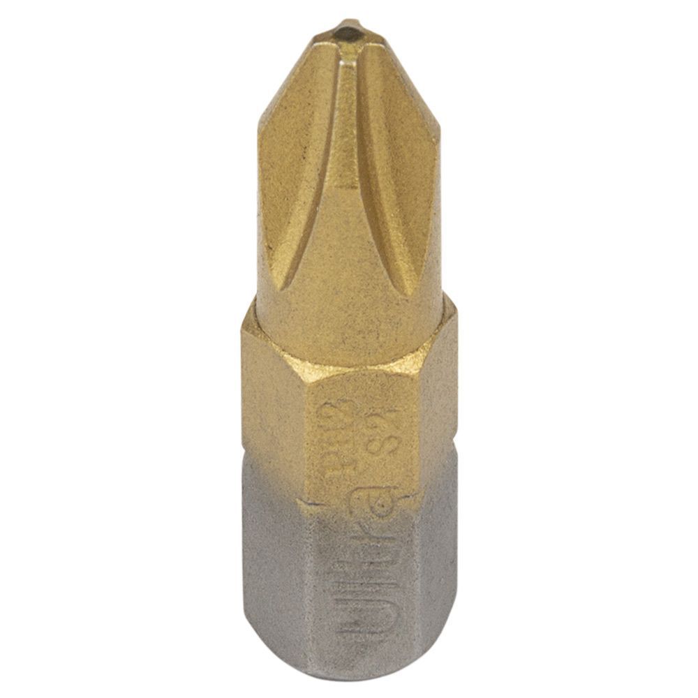 Біти Ph2&times;25мм &frac14; 10Шт S2 Tin (Блістер) Ultra