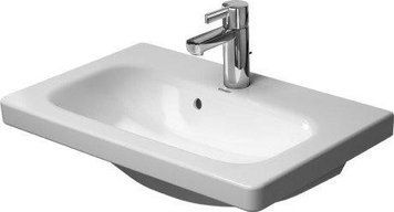 Умывальник Duravit Cersanit DURASTYLE 63,5*40см, для мебели, с отв. под смеситель, с переливом