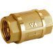 Клапан зворотного потоку води латунний 1/2&Prime;ВР х 1/2&Prime;ВР VA, литийний Б3601А - 1