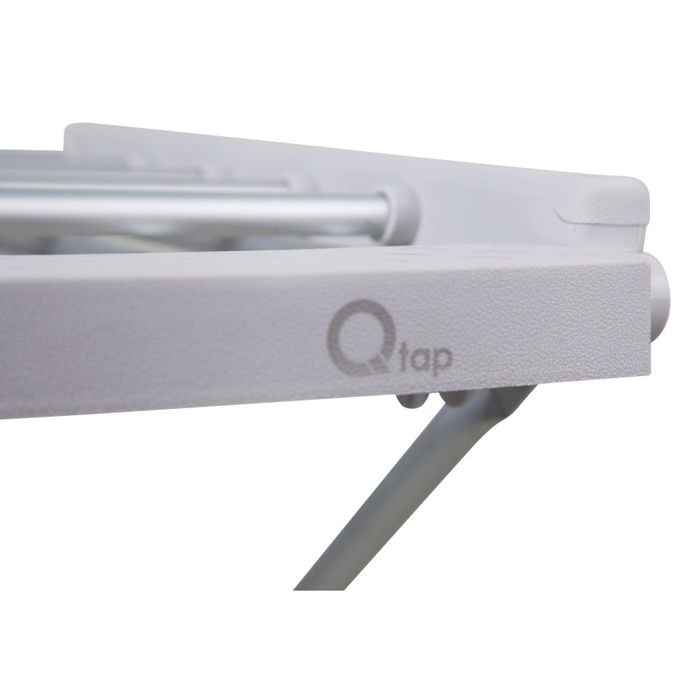 Сушарка для білизни електрична Q-tap Breeze (SIL) 57702 з терморегулятором