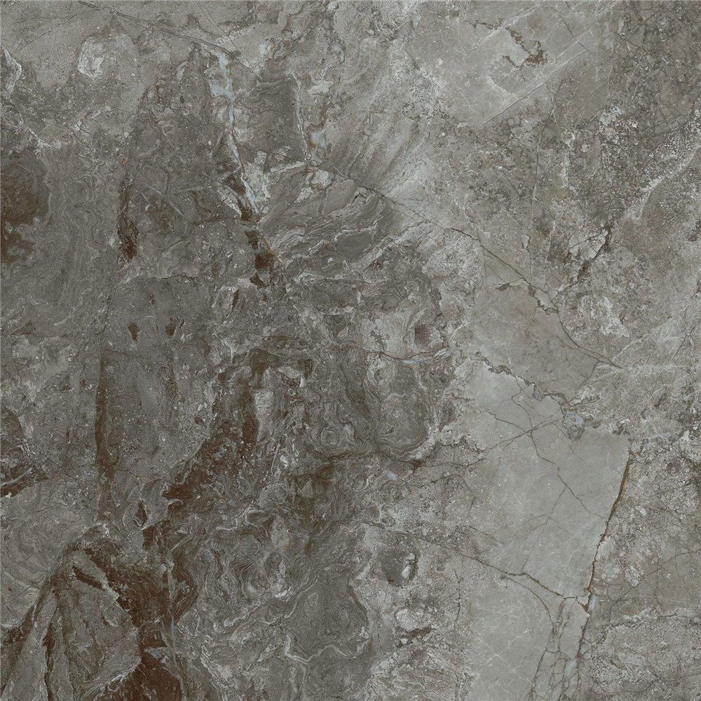 Плита керамограніт INSPIRO 600*600 мм коричнева хвиля камінь Уп.1,44м2/4шт