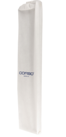 Тримач для рушників Corso Garda 600&times;120&times;34 мм подвійний