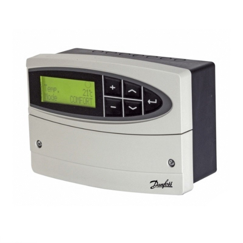 Електронний регулятор Danfoss ECL Comfort 230В без тимчасової програми (087B1261)