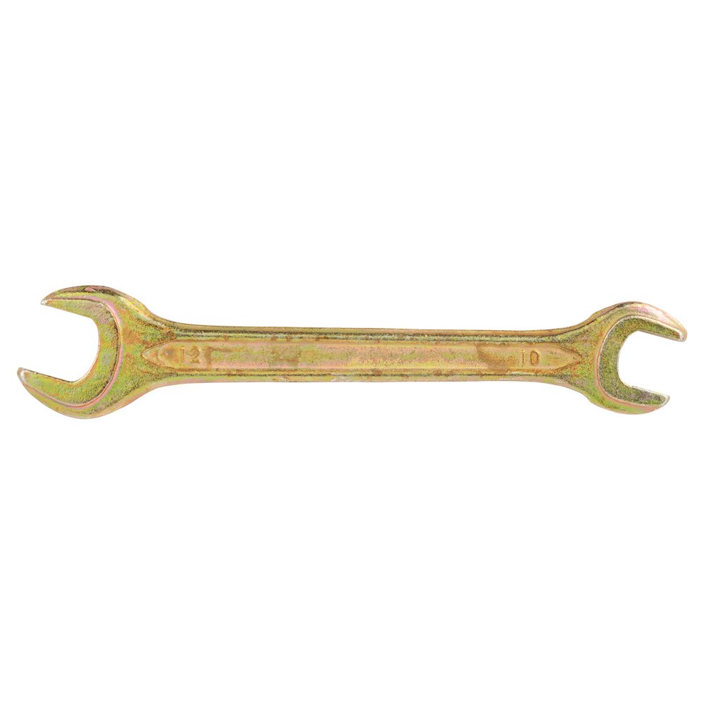 Ключ Рожковий 10×12мм Жовтий Цинк