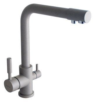 Смеситель кухонный Globus Lux LAZER GLLR-0444 FRANKE БЕЖЕВЫЙ комбинированный