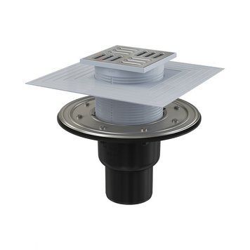 Сливной трап AlcaPlast 105х105/50/75
