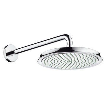 Верхний душ, с держателем, 383 мм Hansgrohe Raindance Classic