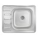 Кухонна мийка Lidz 6350 Micro Decor 0,8 мм (LIDZ6350MDEC) - 1