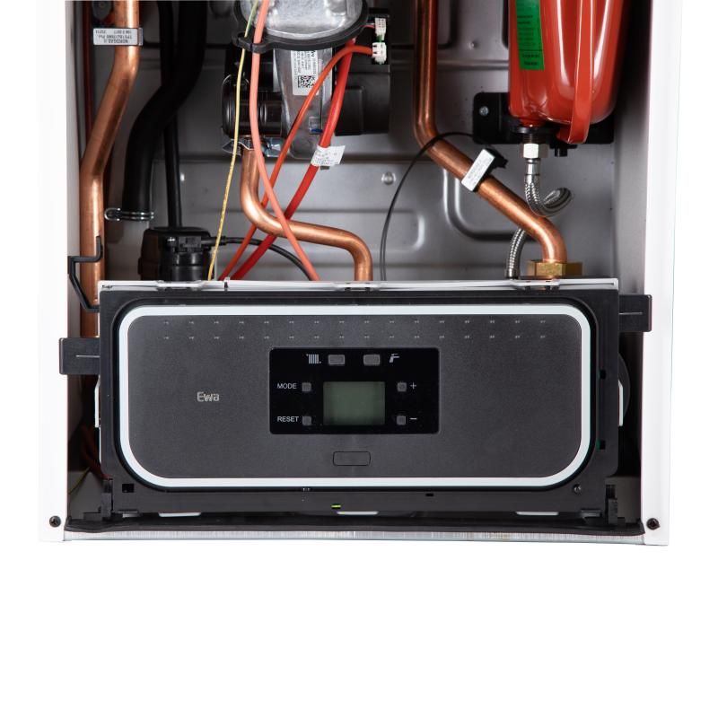 Газовий котел Thermo Alliance EWA 24 кВт + Комплект для коаксіального димоходу 1000 мм, 60/100 + Бездротовий тижневий термостат з WiFi HY09-GCWRW