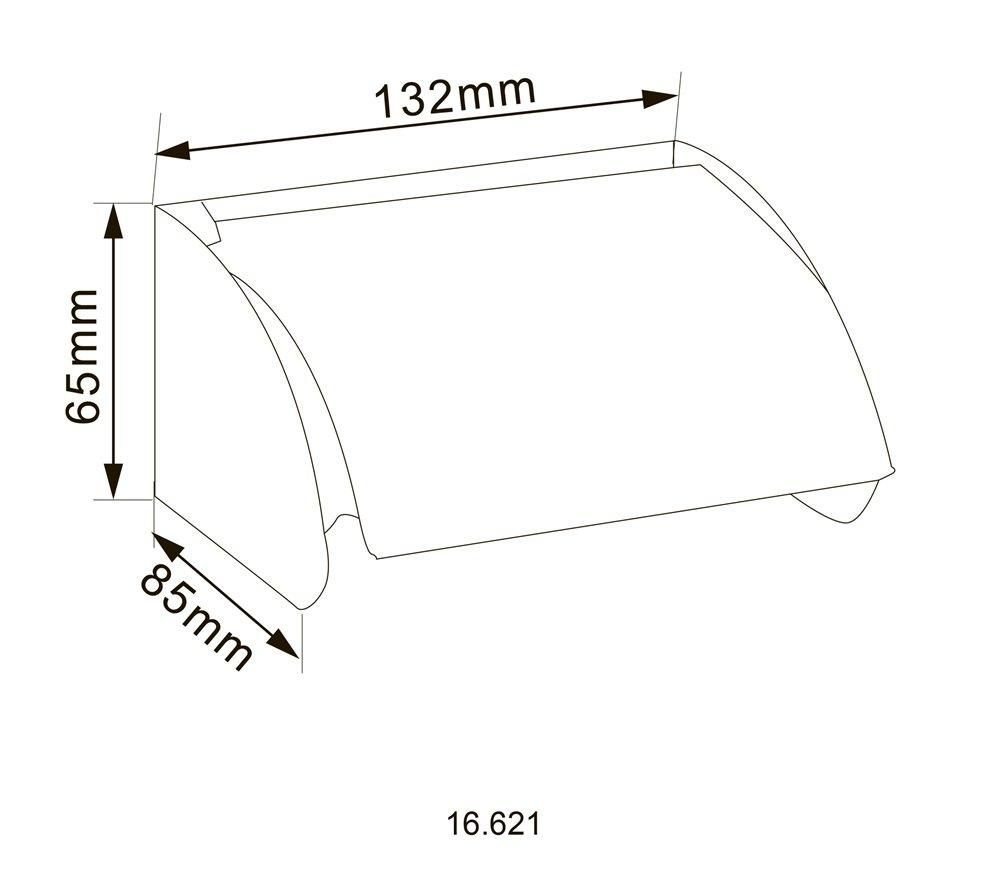 Диспенсер для туалетного паперу HOTEC 16621 нержавіюча сталь.