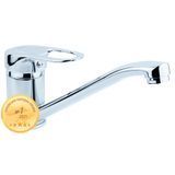 Смеситель S44 &Oslash;40 Для Кухни Aquatica, Гусак Прямой 250Мм На Шпильке (Mj-2B229C)