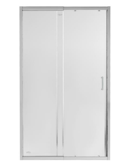Душевая дверь в нишу Qtap Taurus CRM2012-13.C6 120-130x185 см, стекло Clear 6 мм, покрытие CalcLess