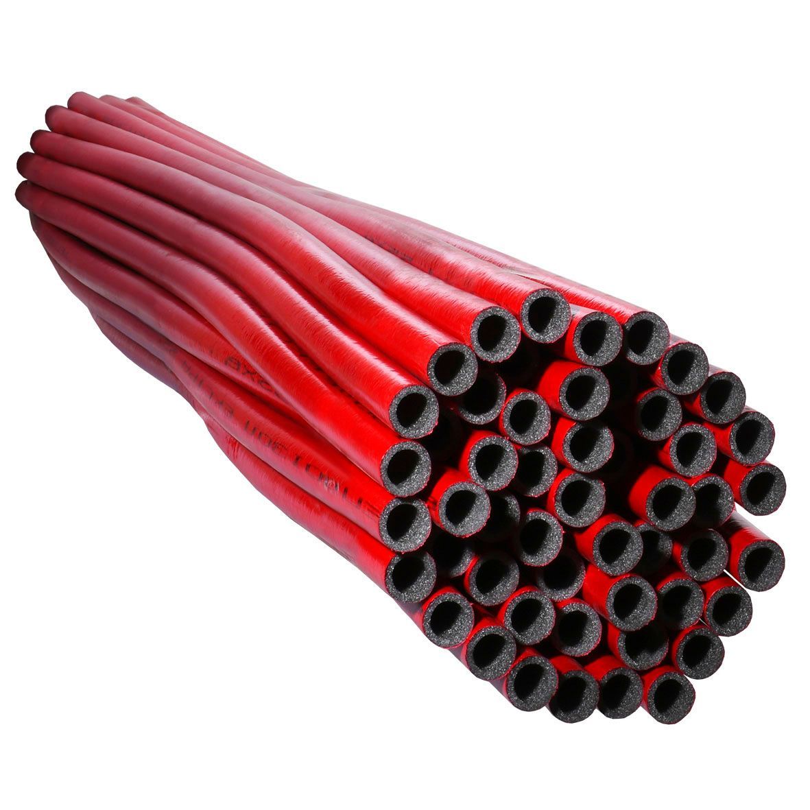 Утеплювач TEPLOIZOL EXTRA червоний для труб (9мм), ф18 ламінований Теплоізол