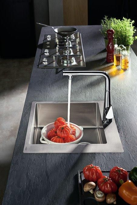 Мийка для кухні, вбудовувана Hansgrohe S711-F450