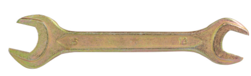 Ключ Рожковый 13×15Мм Желтый Цинк