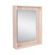 Зеркальный шкаф подвесной Qtap Pisces 600х800х140 Whitish oak с LED-подсветкой QT2577ZP6003WO - 1