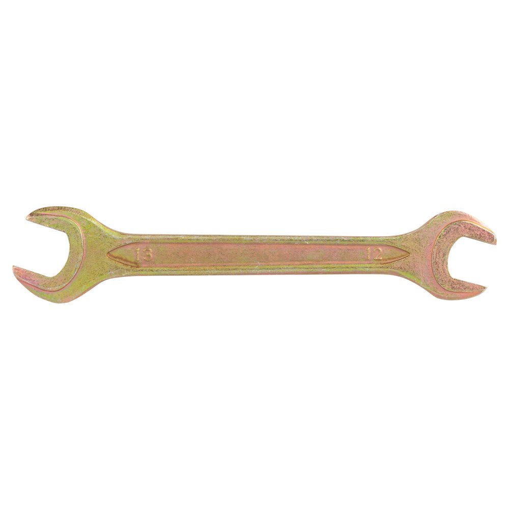 Ключ Рожковий 12×13мм Жовтий Цинк
