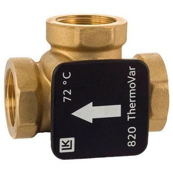 Термостатичний клапан механічний LK Armatur LK 820 ННН 1 1/4х 45&deg;C