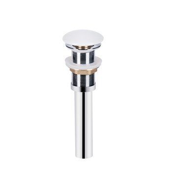 Донный клапан для раковины Qtap PU02 WHITE