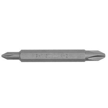 Набор Бит Ph 1-Ph 2&times;65Мм &frac14;" 10Шт S2 Chrome (Лента)
