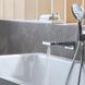 Metropol Вилив на ванну, виступ 167,5мм, настінний монтаж, хром - 2