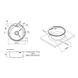 Кухонна мийка Lidz 510-D Micro Decor 0,8 мм (LIDZ510DEC) - 2