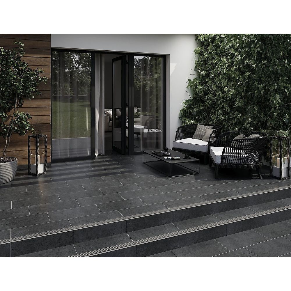 Плитка HIGHBROOK ANTHRACITE STEPTREAD