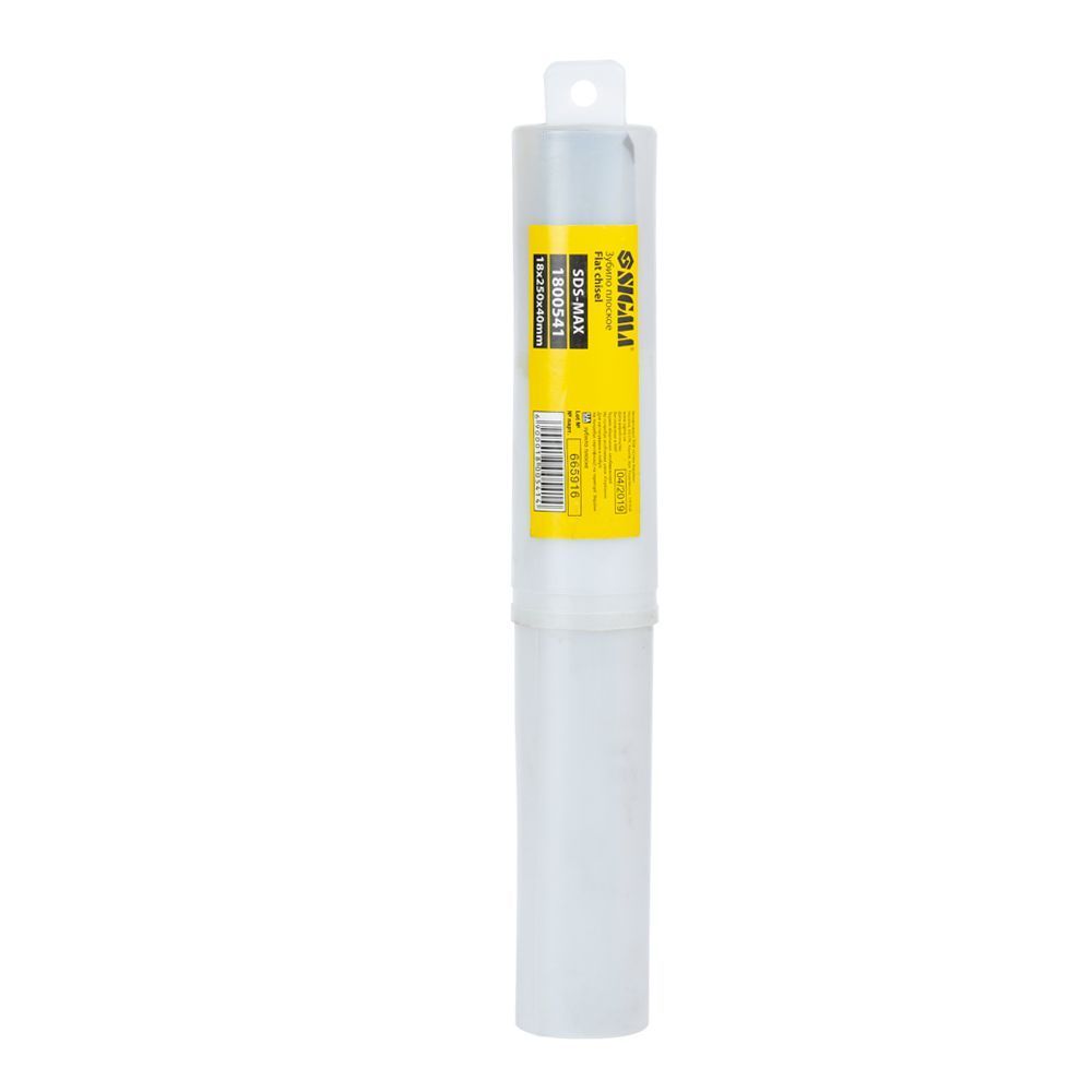 Зубило Плоское 18&times;250&times;40Мм Sds-Max (Тубус)