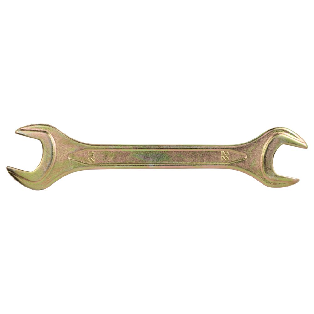 Ключ Рожковий 22×24мм Жовтий Цинк
