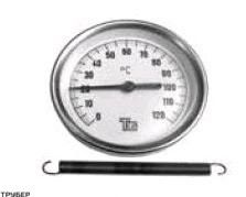 Термометр Atmos d=63 прикладной с крепежной пружиной, 0-120°C
