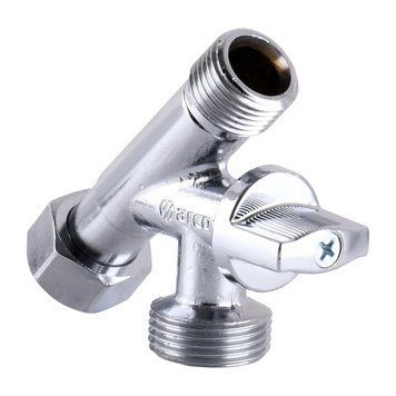 Кран шаровый с прижимной гайкой ARCO CONECTA 1/2'х1/2'х3/4' 280020