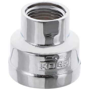 Муфта KOER редукційна 1/2"х1" (хром) KOER KF.C0610.CHR (KF0119)
